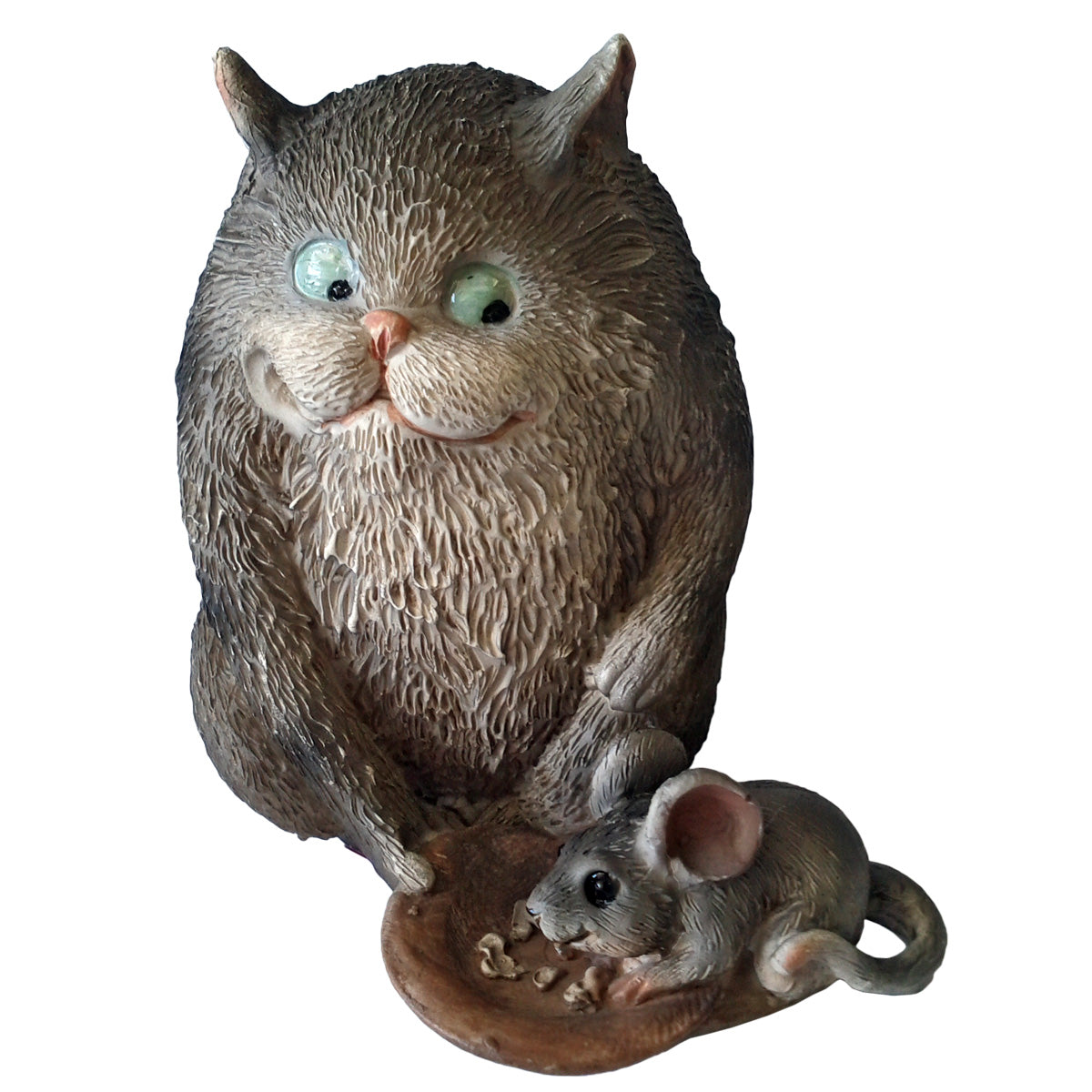 Cat and Mouse Figurine