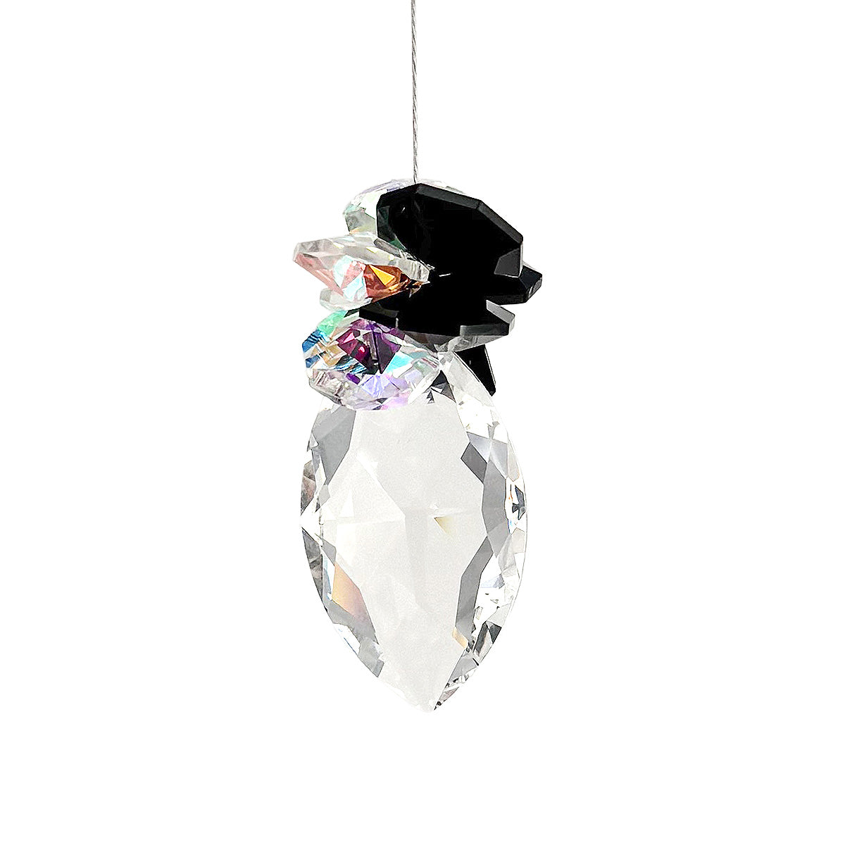 Crystal Cluster Swarovski Drop Suncatcher