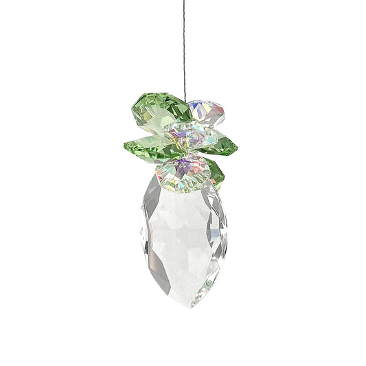 Crystal Cluster Swarovski Drop Suncatcher