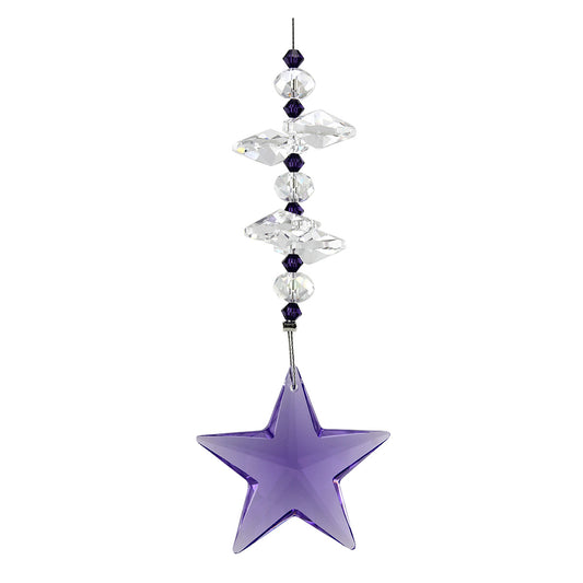 Crystal Star Suncatcher