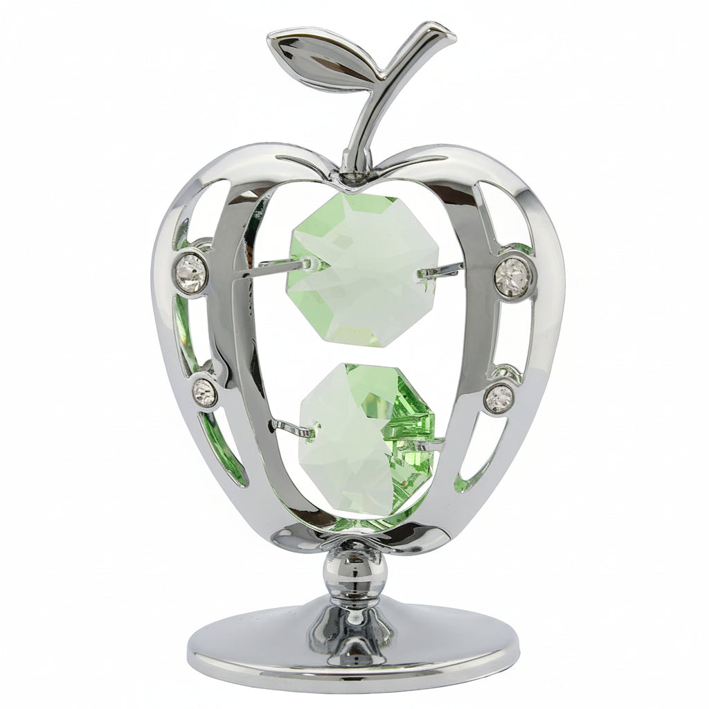Crystocraft Fruit Ornament with Bohemia Crystals