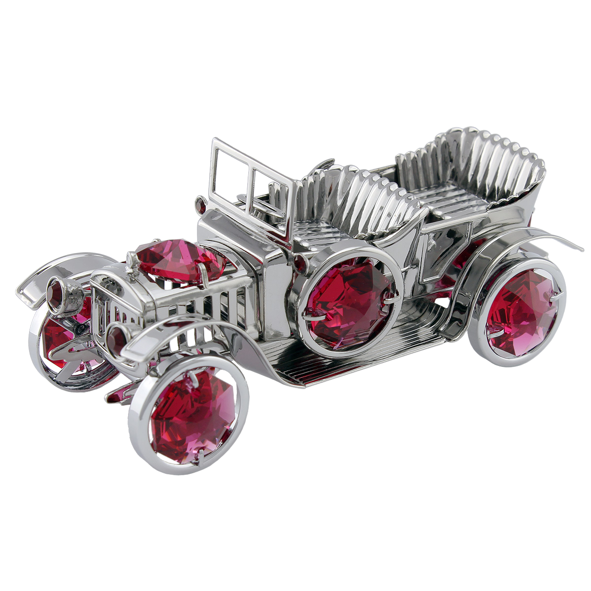 Crystocraft Vintage Car Ornament with Bohemia Crystals
