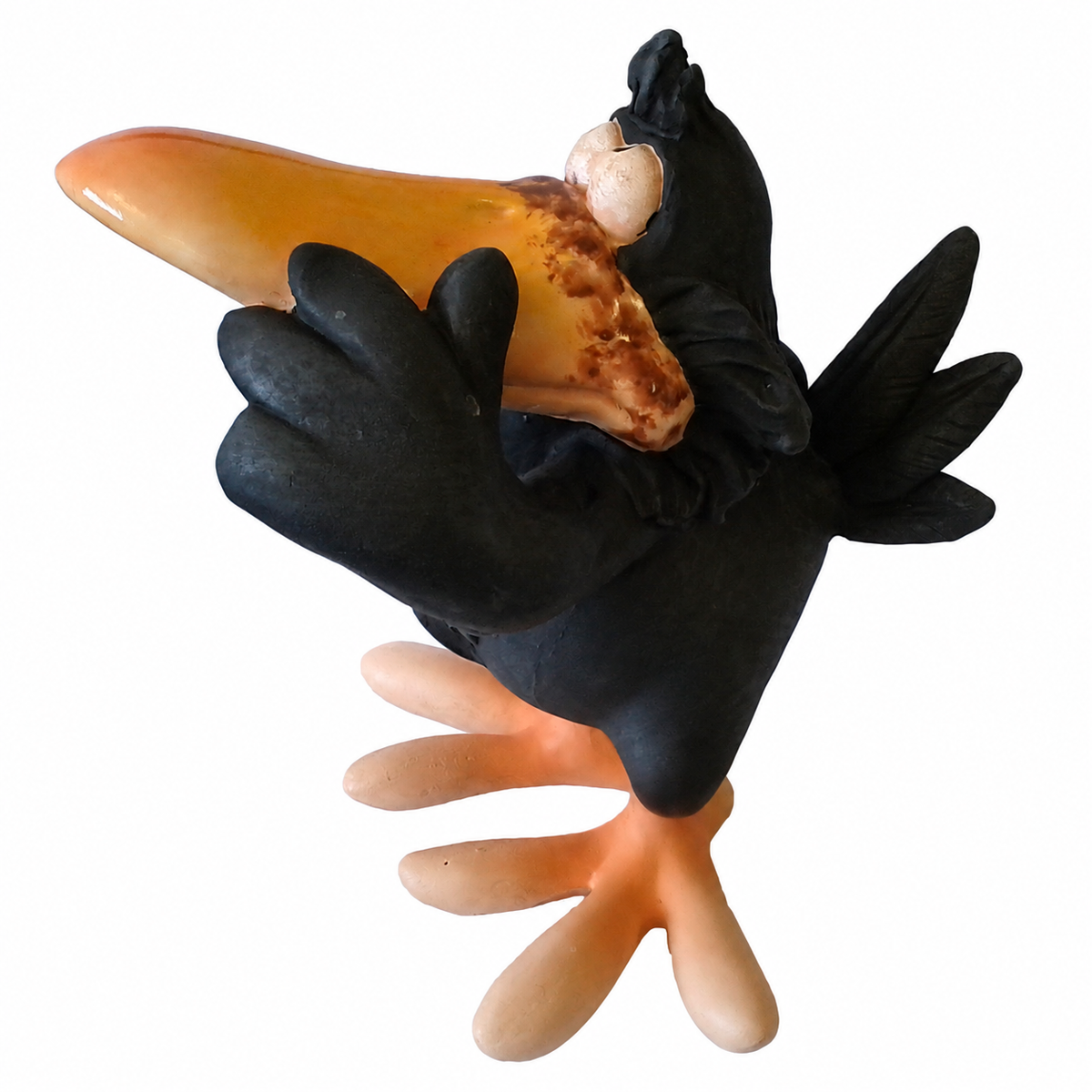 Big Crow Figurine