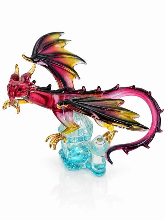 Dragon on Ice Castle