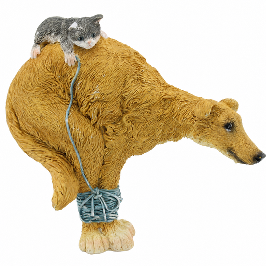 Dog and Cat Figurine