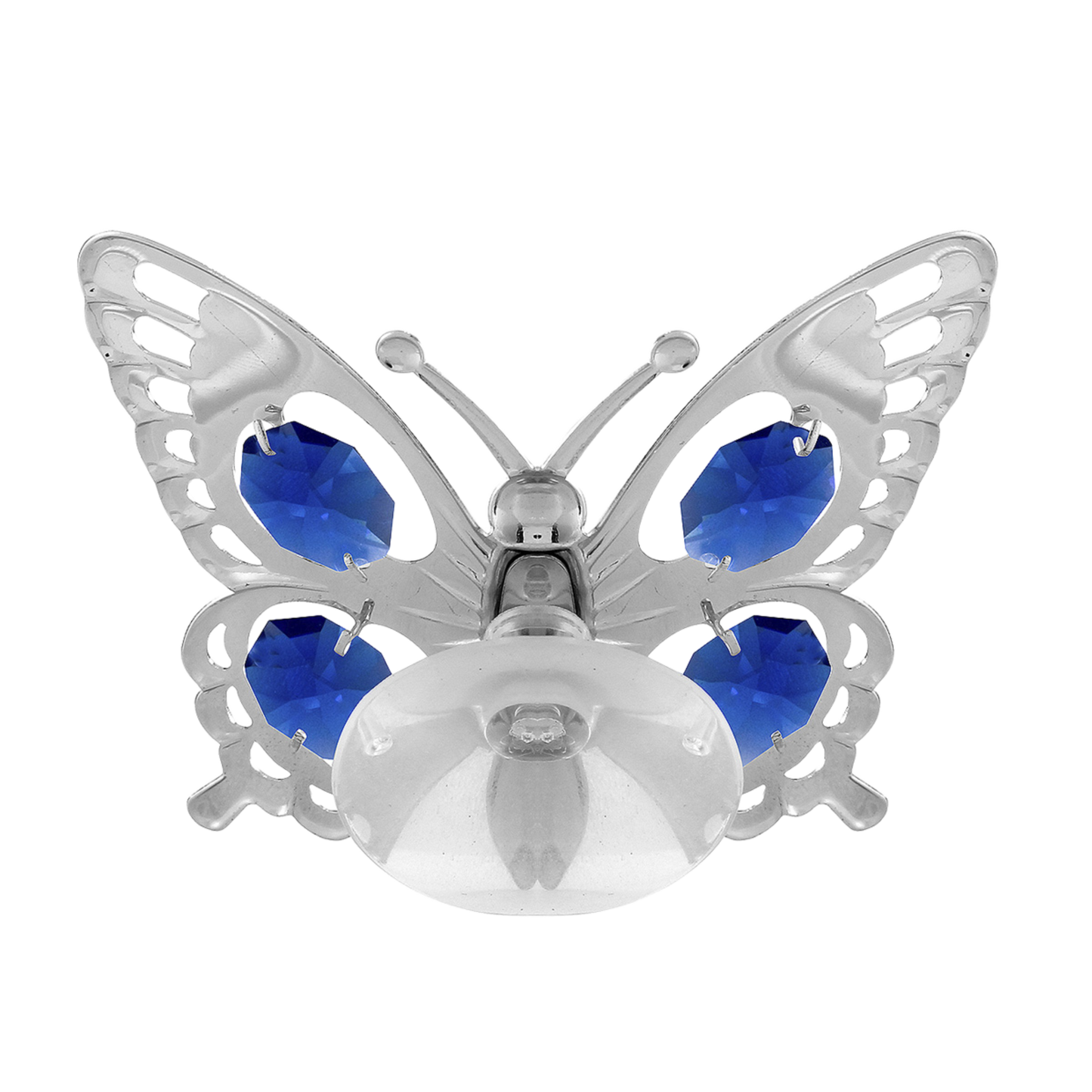 Crystocraft Swallowtail Butterfly Suction Cup Ornament with Bohemia Crystals
