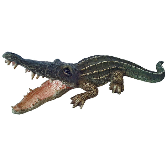 Snapping Crocodile Figurine