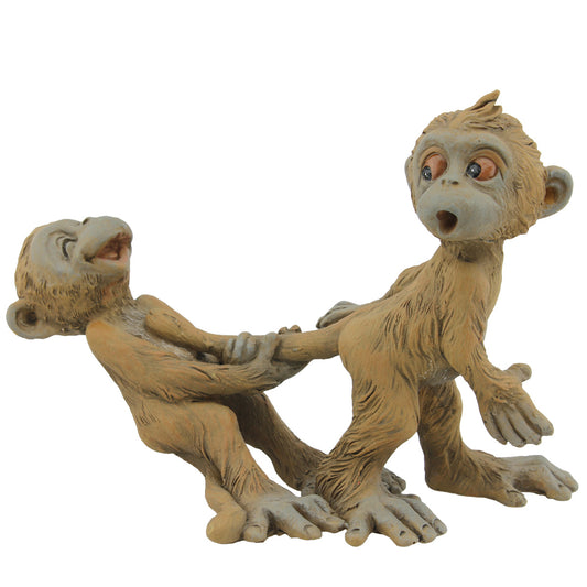 Mischievous Monkeys Figurine