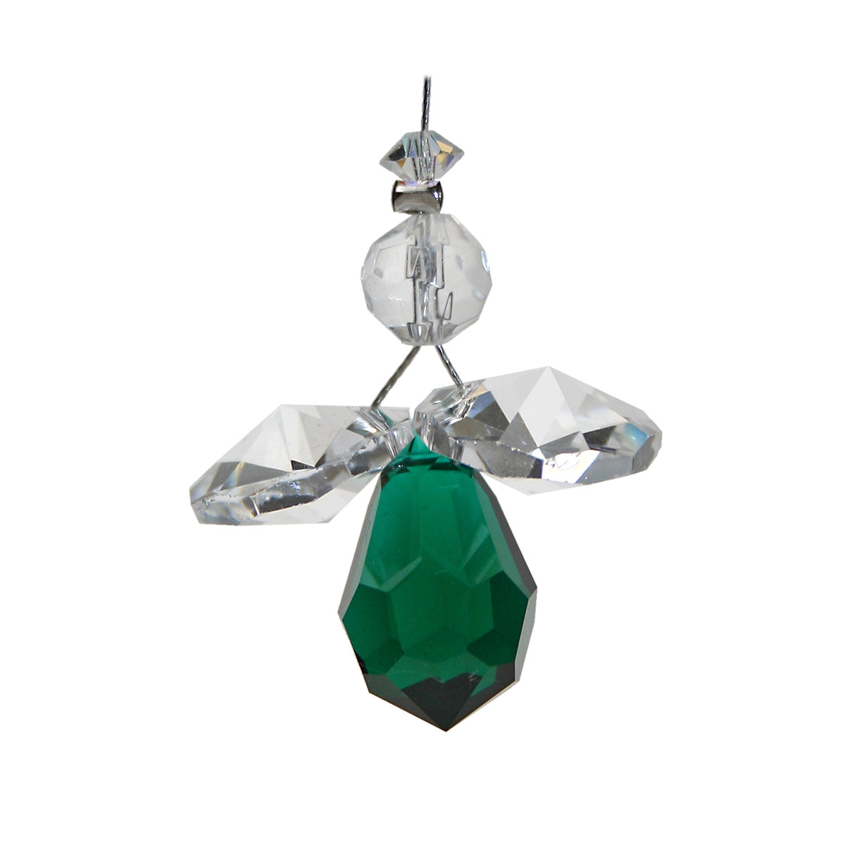 Little Flying Angel Crystal Suncatcher