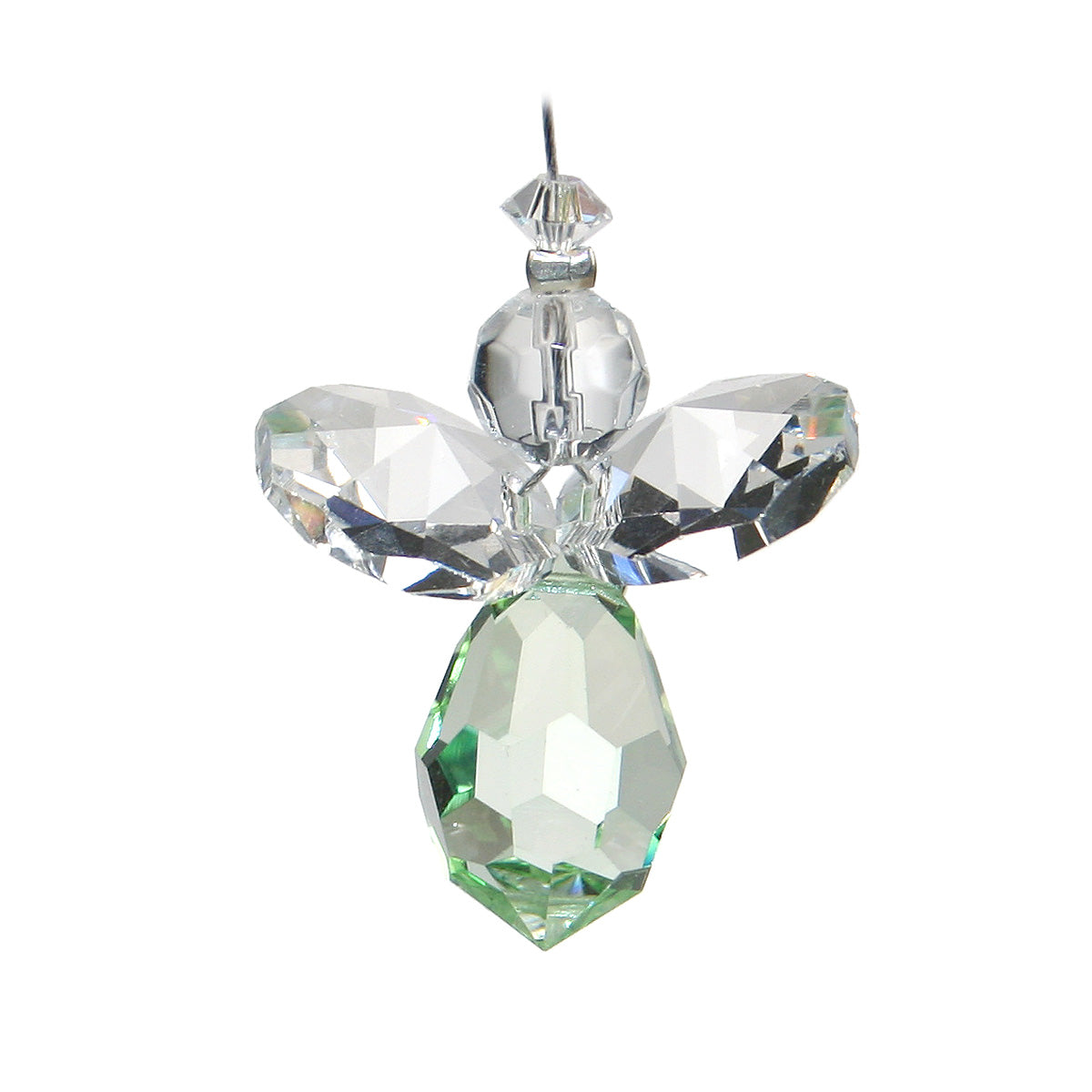 Little Flying Angel Crystal Suncatcher