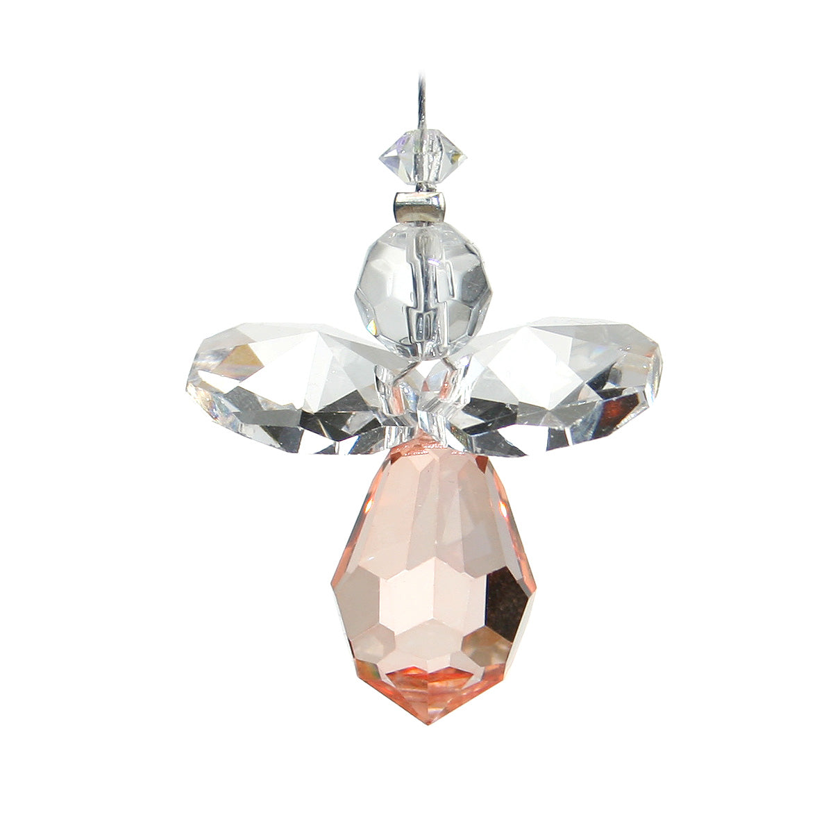 Little Flying Angel Crystal Suncatcher