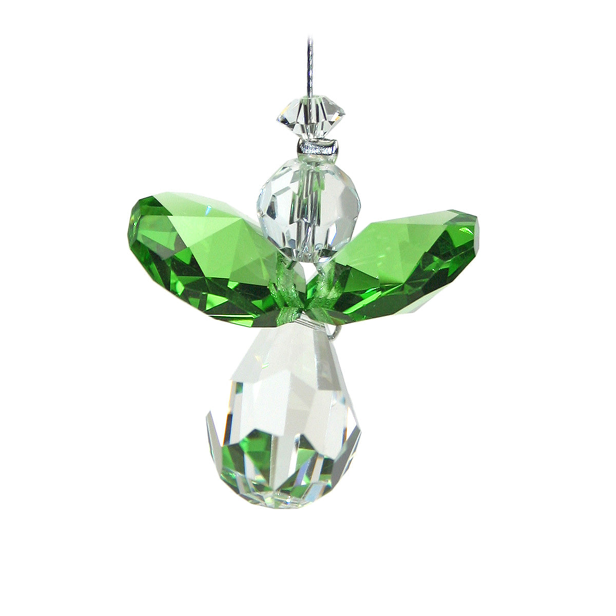 Little Flying Angel Crystal Birthstone Suncatcher