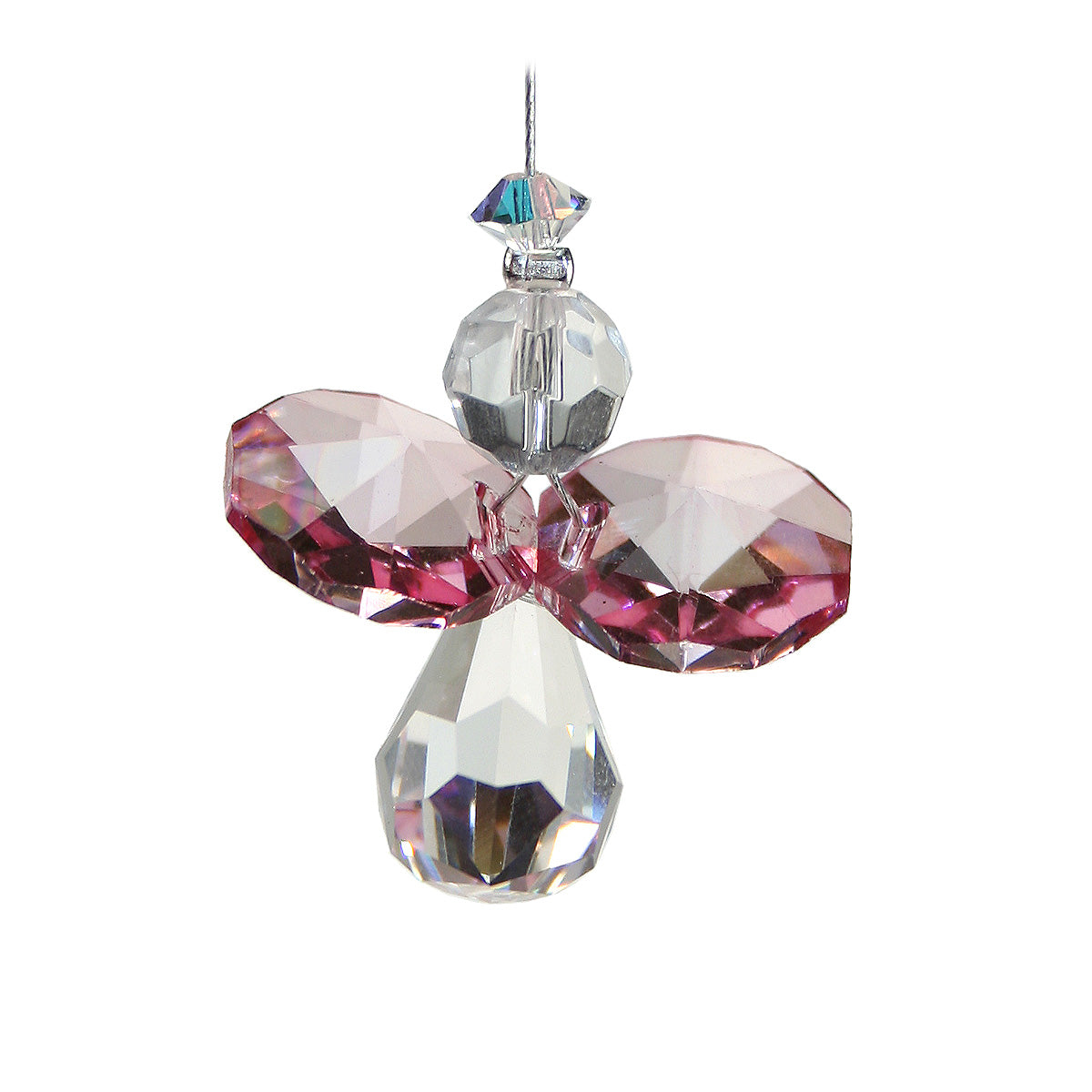 Little Flying Angel Crystal Birthstone Suncatcher