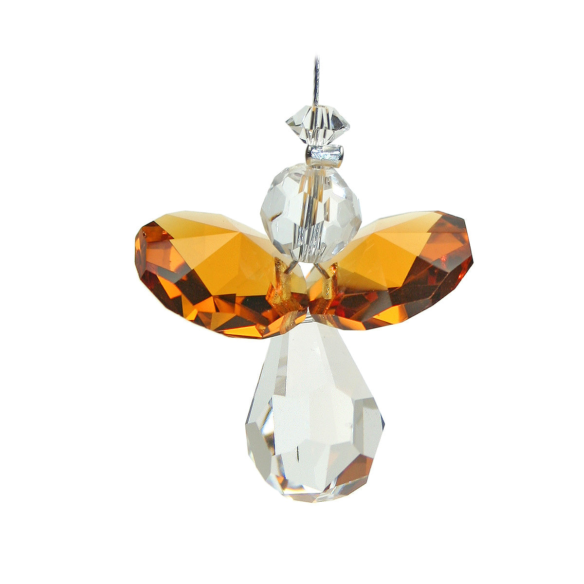 Little Flying Angel Crystal Birthstone Suncatcher