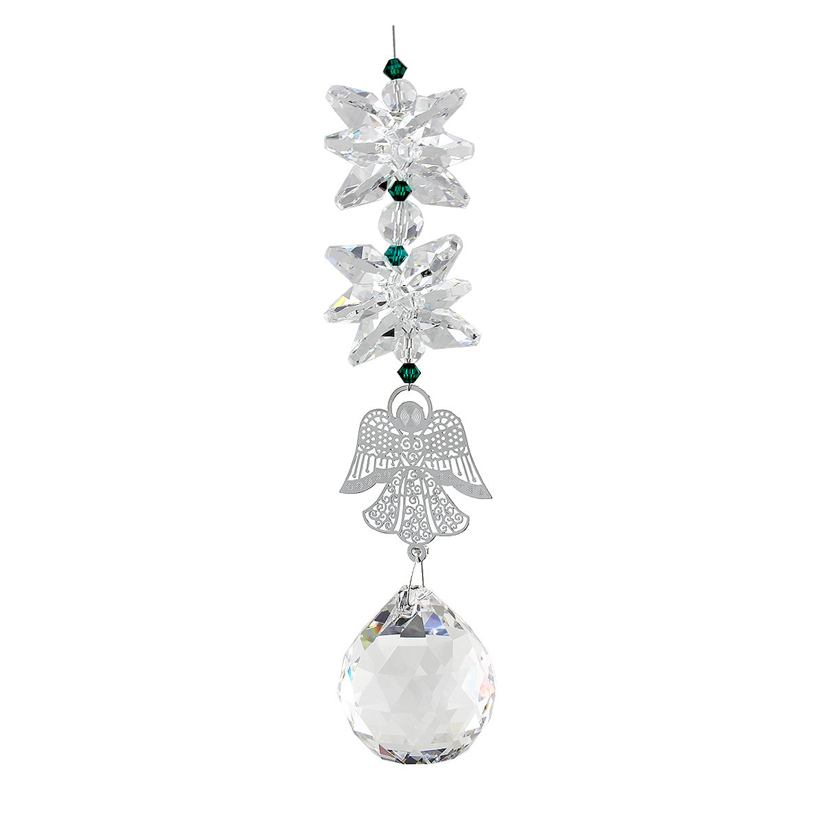 Angel Crystal Cascade Suncatcher
