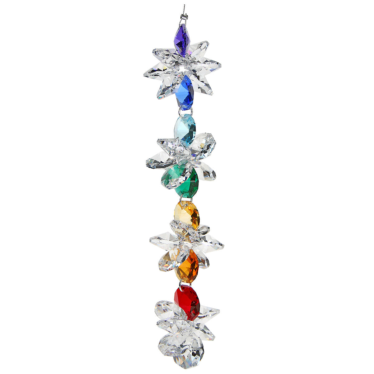 Chakra Crystal Chain Cluster Suncatcher