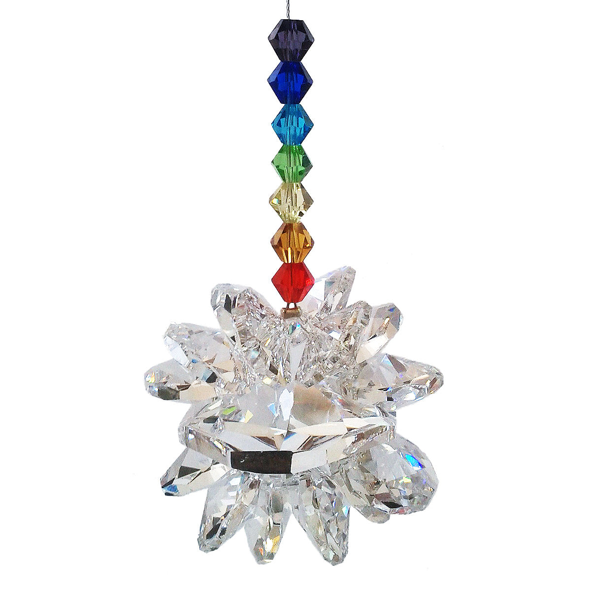 Chakra Crystal Octagon Cluster Suncatcher