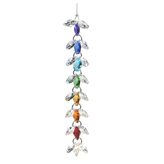 Crystal Chakra Chain Suncatcher