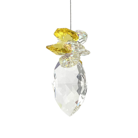 Crystal Cluster Swarovski Drop Suncatcher