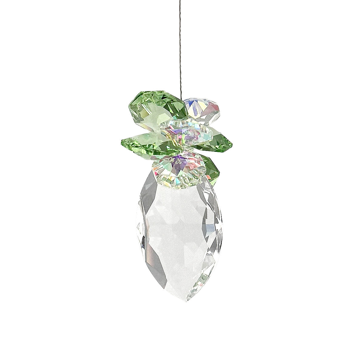 Crystal Cluster Swarovski Drop Suncatcher