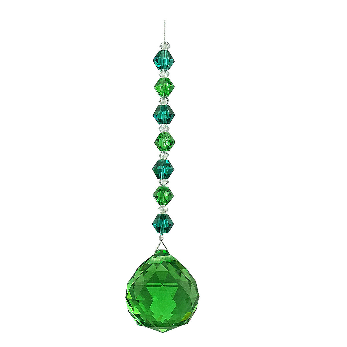 Bicone Crystal Sphere Suncatcher