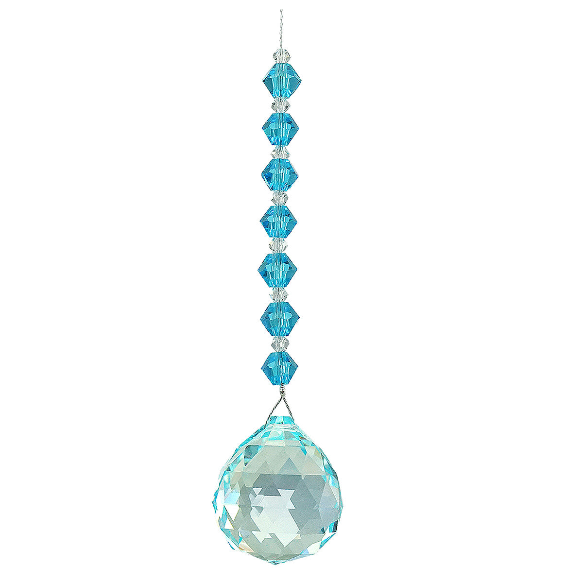 Bicone Crystal Sphere Suncatcher