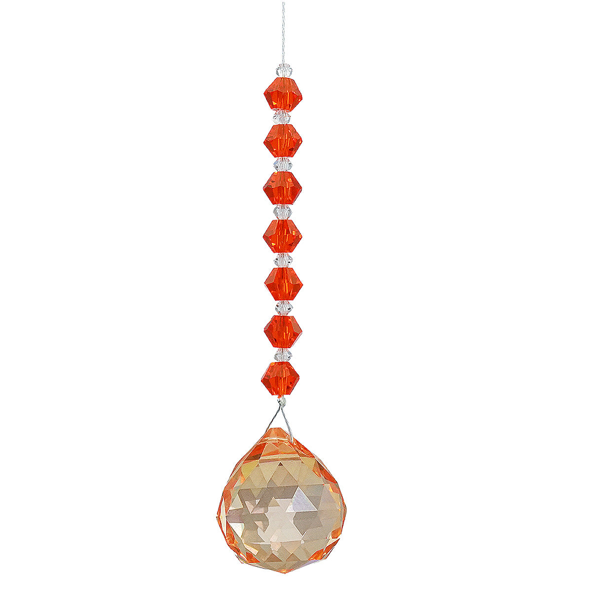 Bicone Crystal Sphere Suncatcher