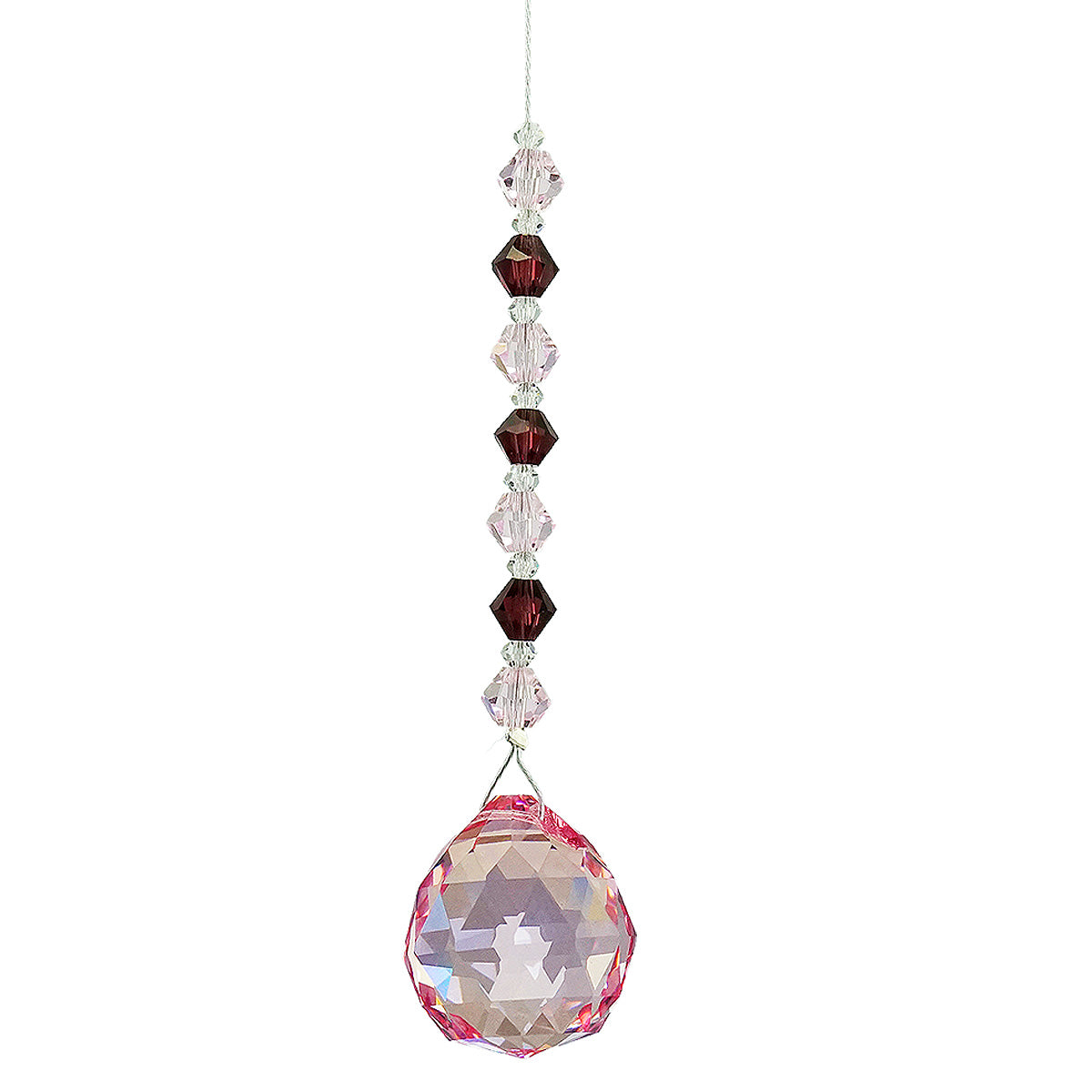 Bicone Crystal Sphere Suncatcher