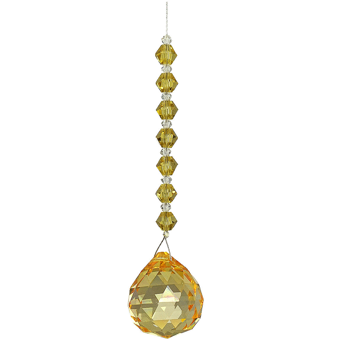 Bicone Crystal Sphere Suncatcher