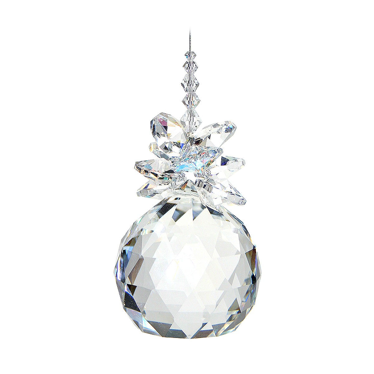 Crystal Cluster Sphere Drop Suncatcher