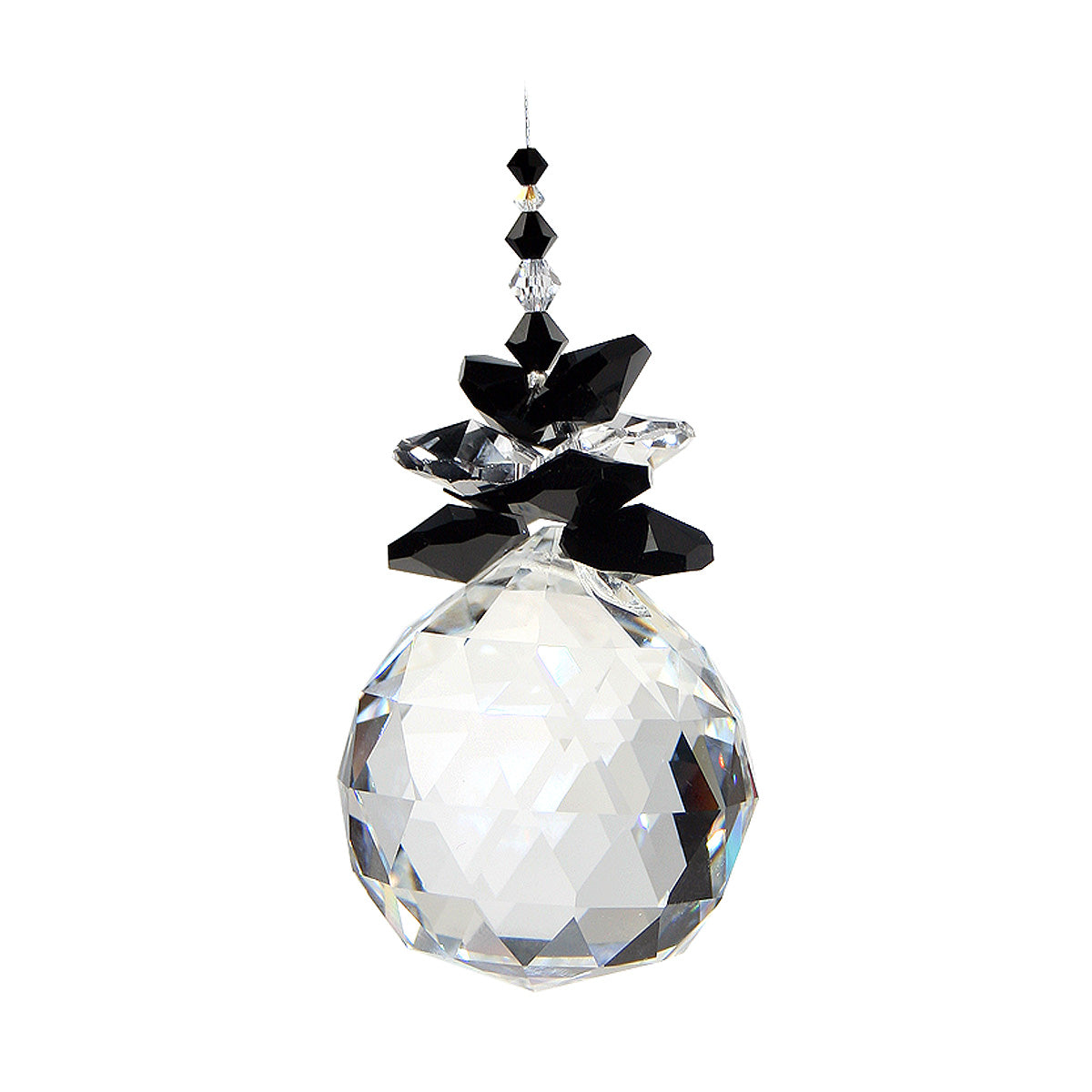 Crystal Cluster Sphere Drop Suncatcher