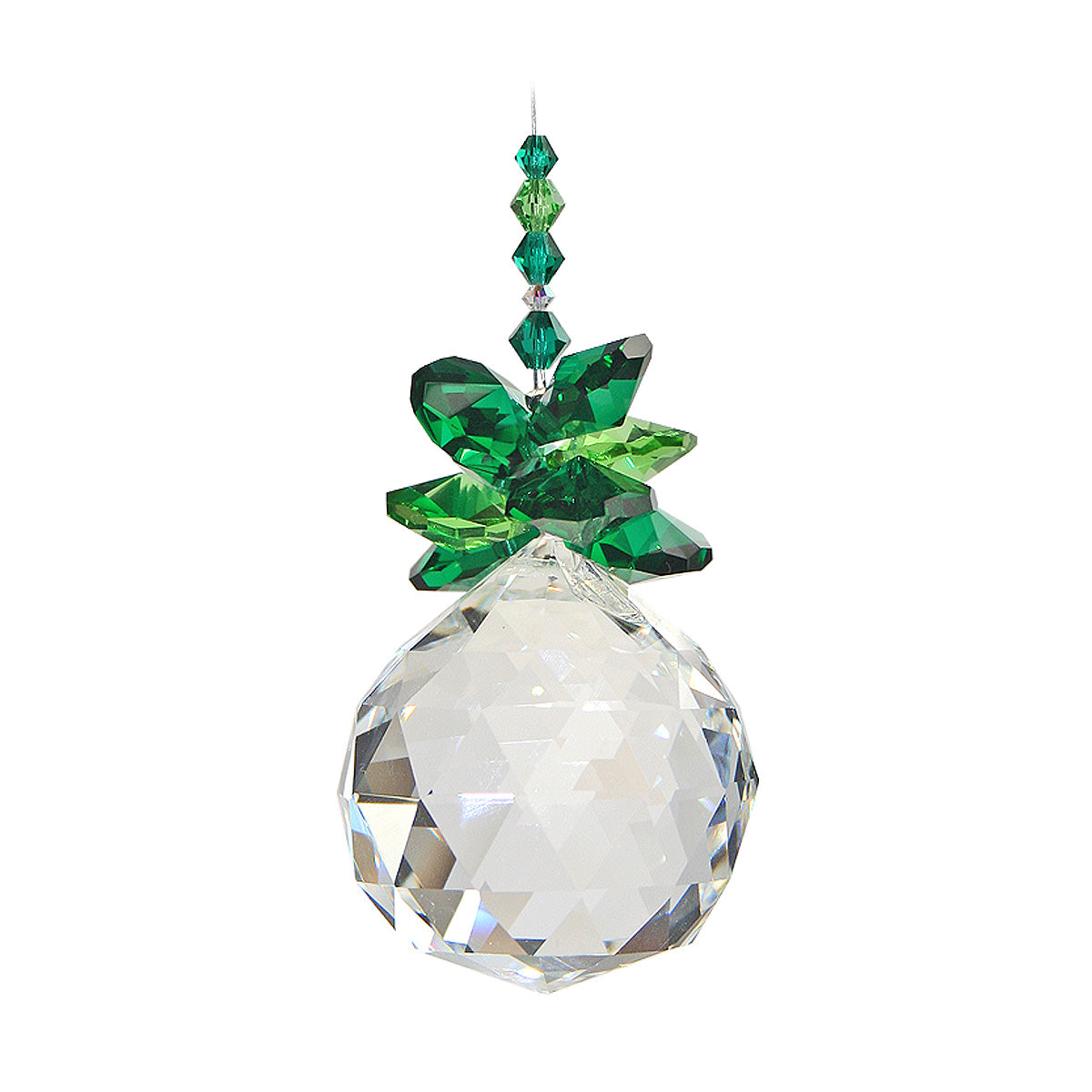 Crystal Cluster Sphere Drop Suncatcher