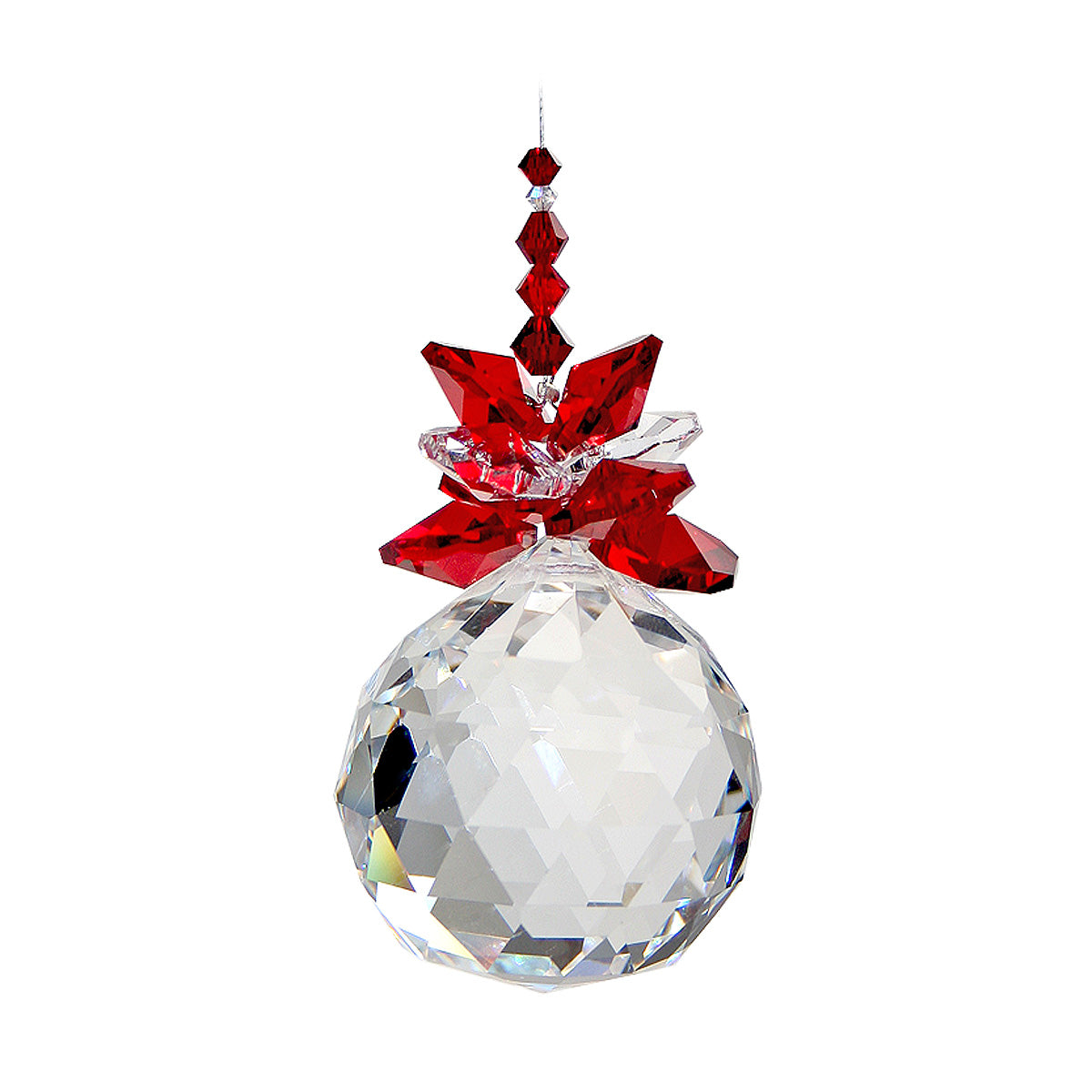 Crystal Cluster Sphere Drop Suncatcher