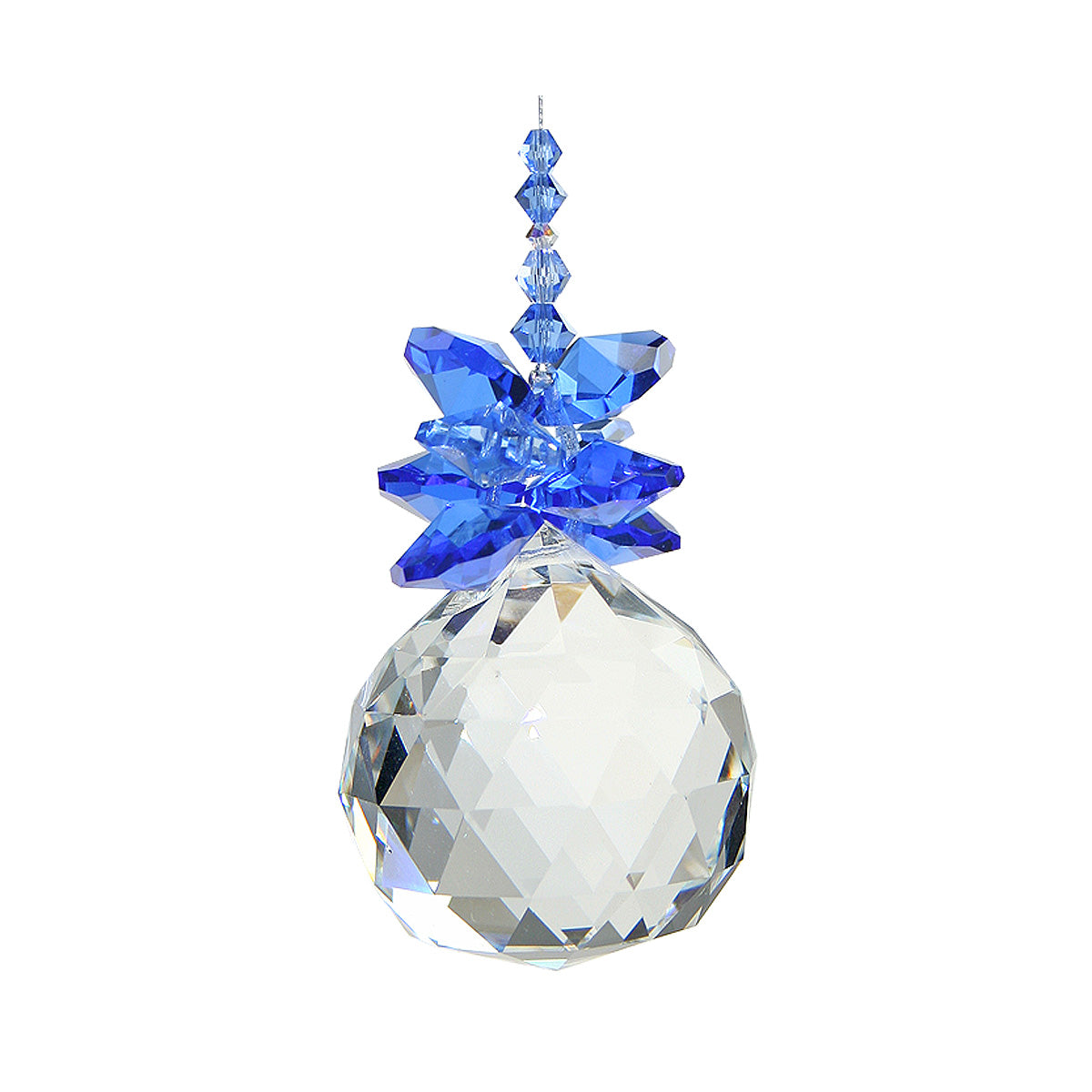 Crystal Cluster Sphere Drop Suncatcher