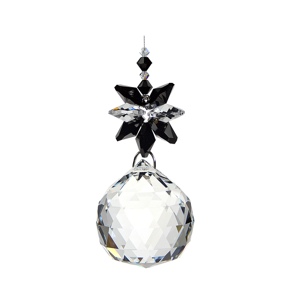 Crystal Bloom Sphere Drop Suncatcher