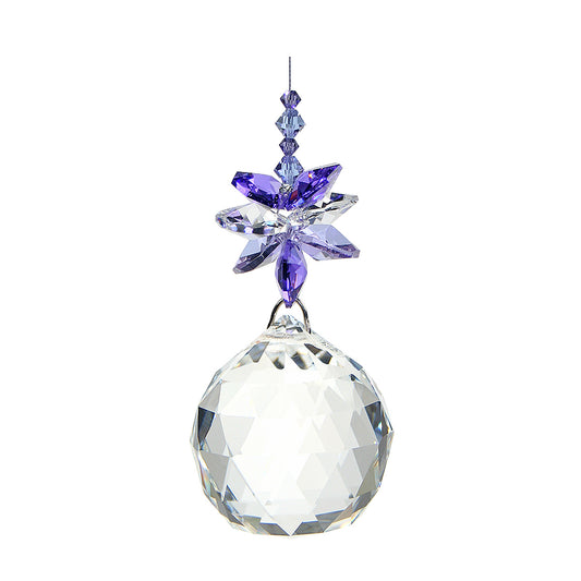 Crystal Bloom Sphere Drop Suncatcher