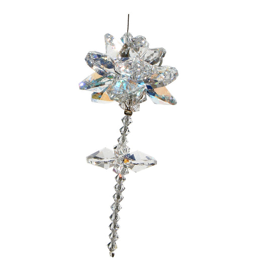 Crystal Rose Suncatcher