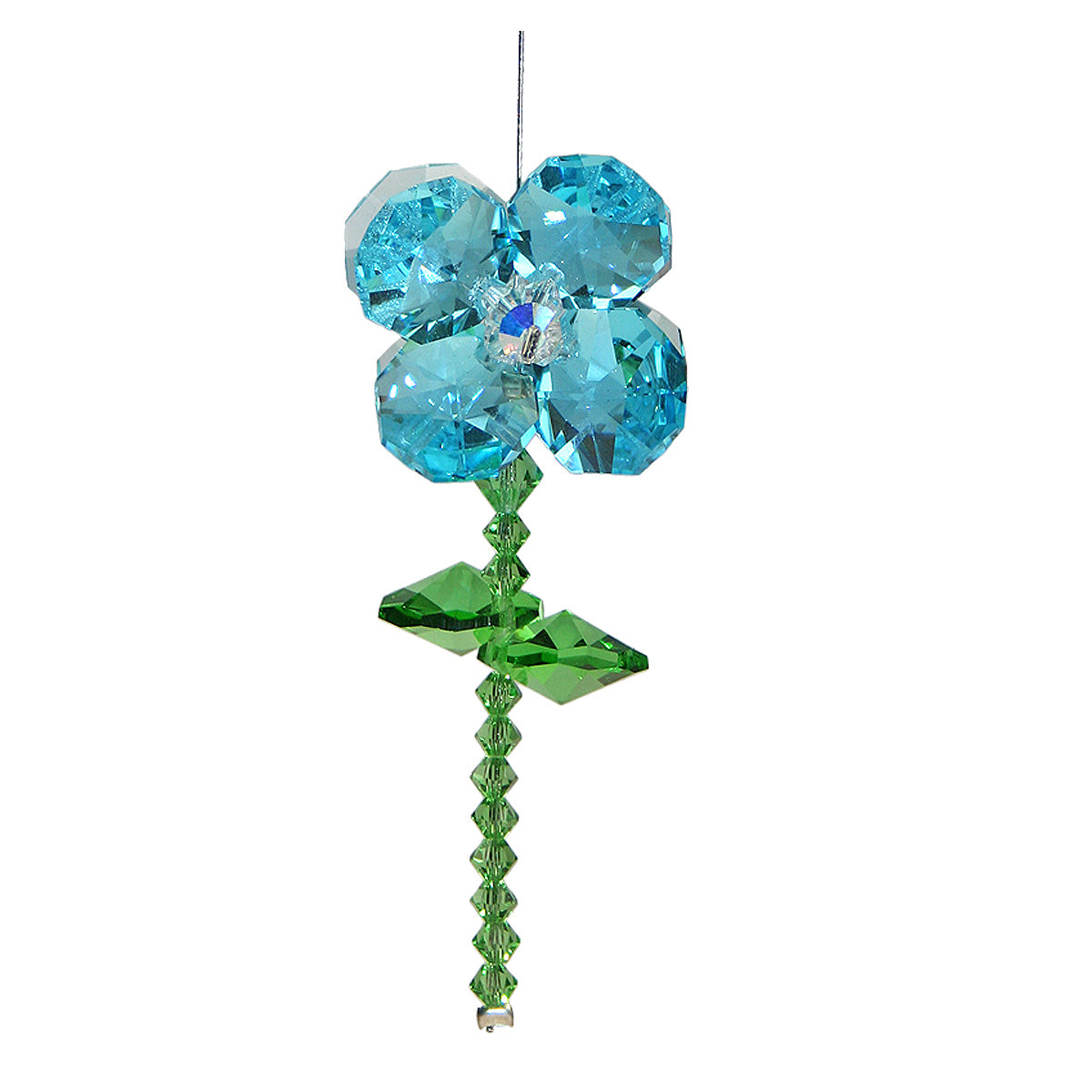 Crystal Flower Suncatcher