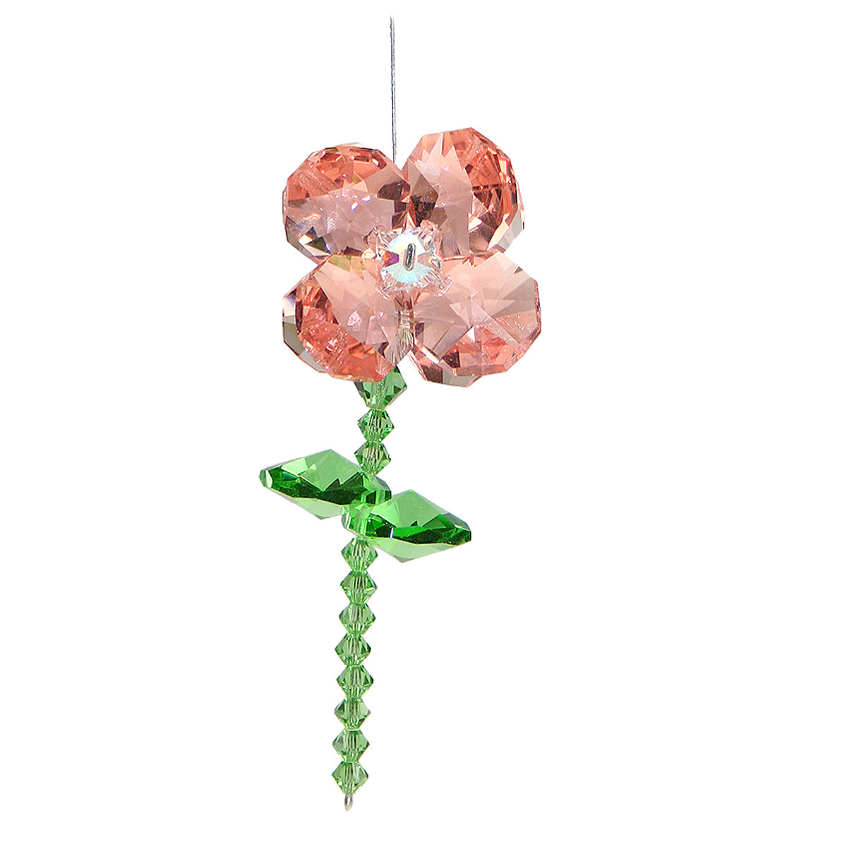 Crystal Flower Suncatcher