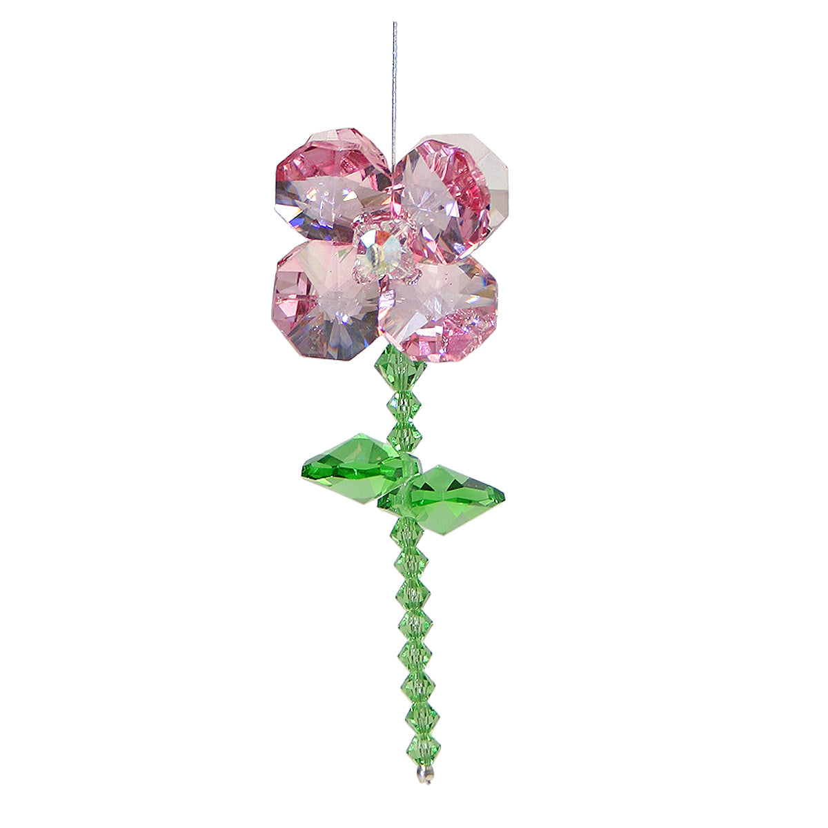 Crystal Flower Suncatcher