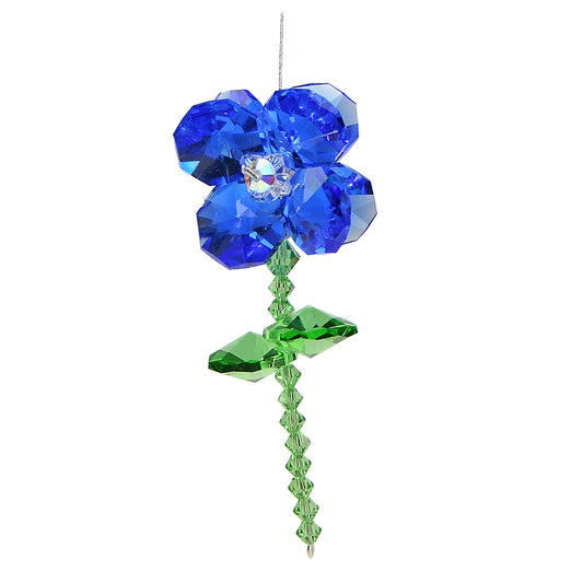 Crystal Flower Suncatcher