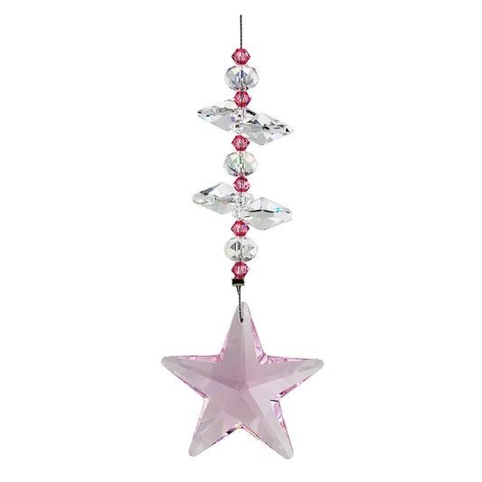 Crystal Star Suncatcher