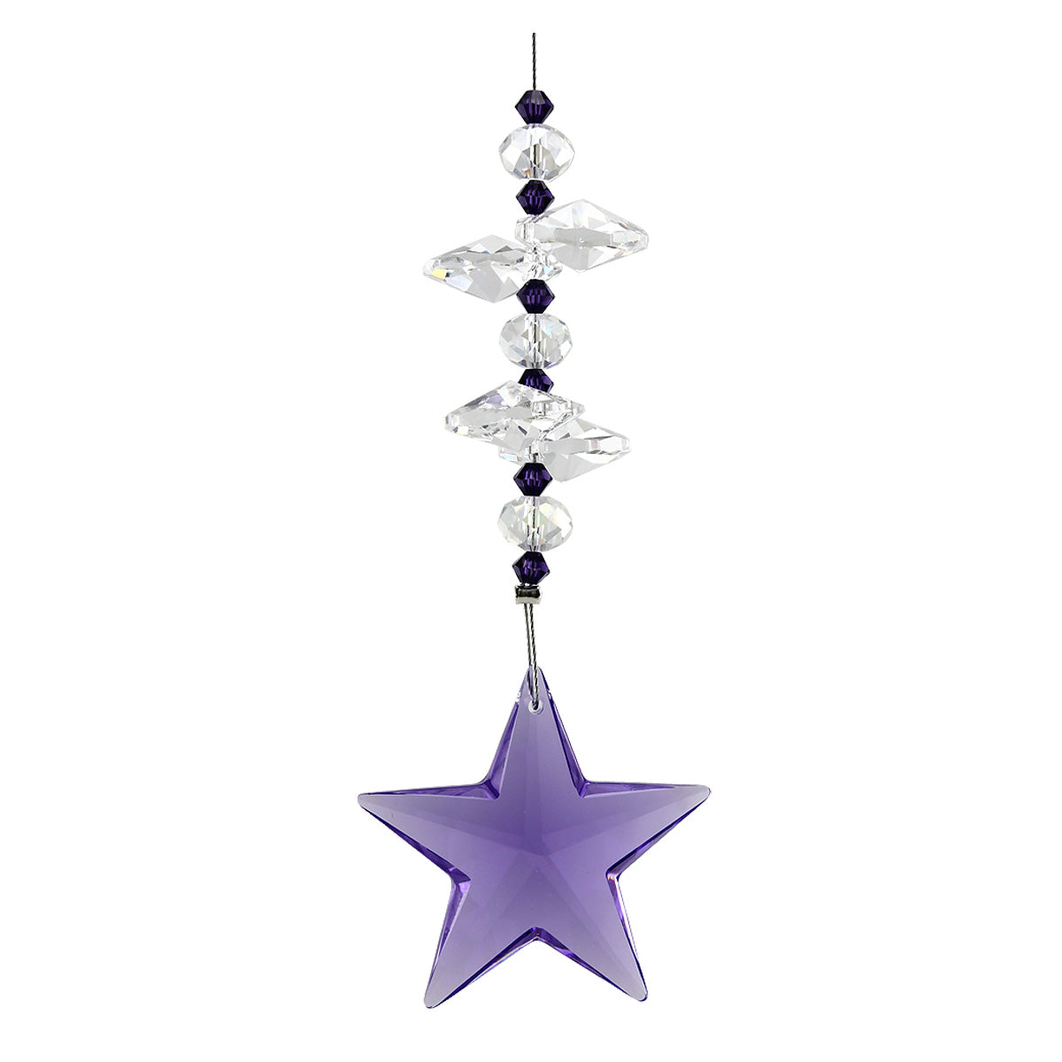 Crystal Star Suncatcher