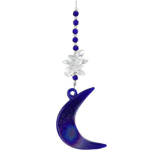 Crystal Moon Suncatcher