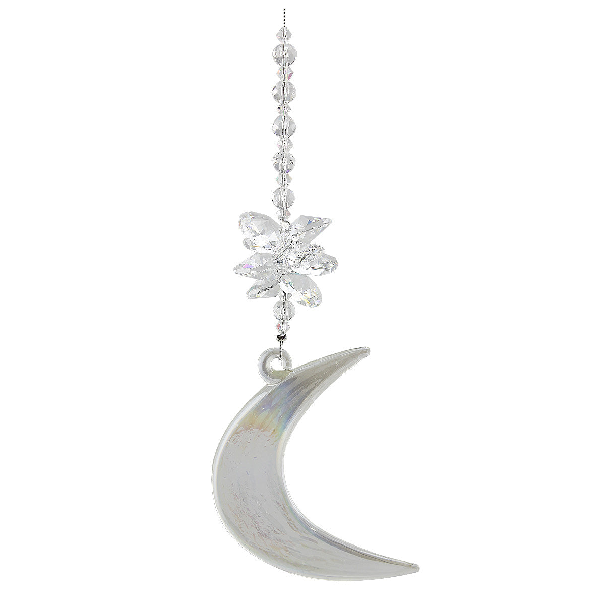 Crystal Moon Suncatcher