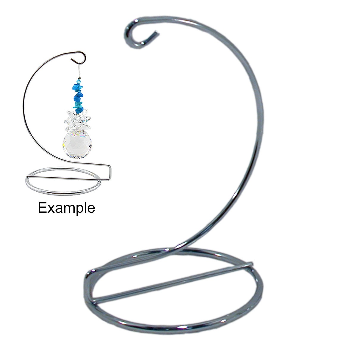 Silver Metal Display Stand – 14cm
