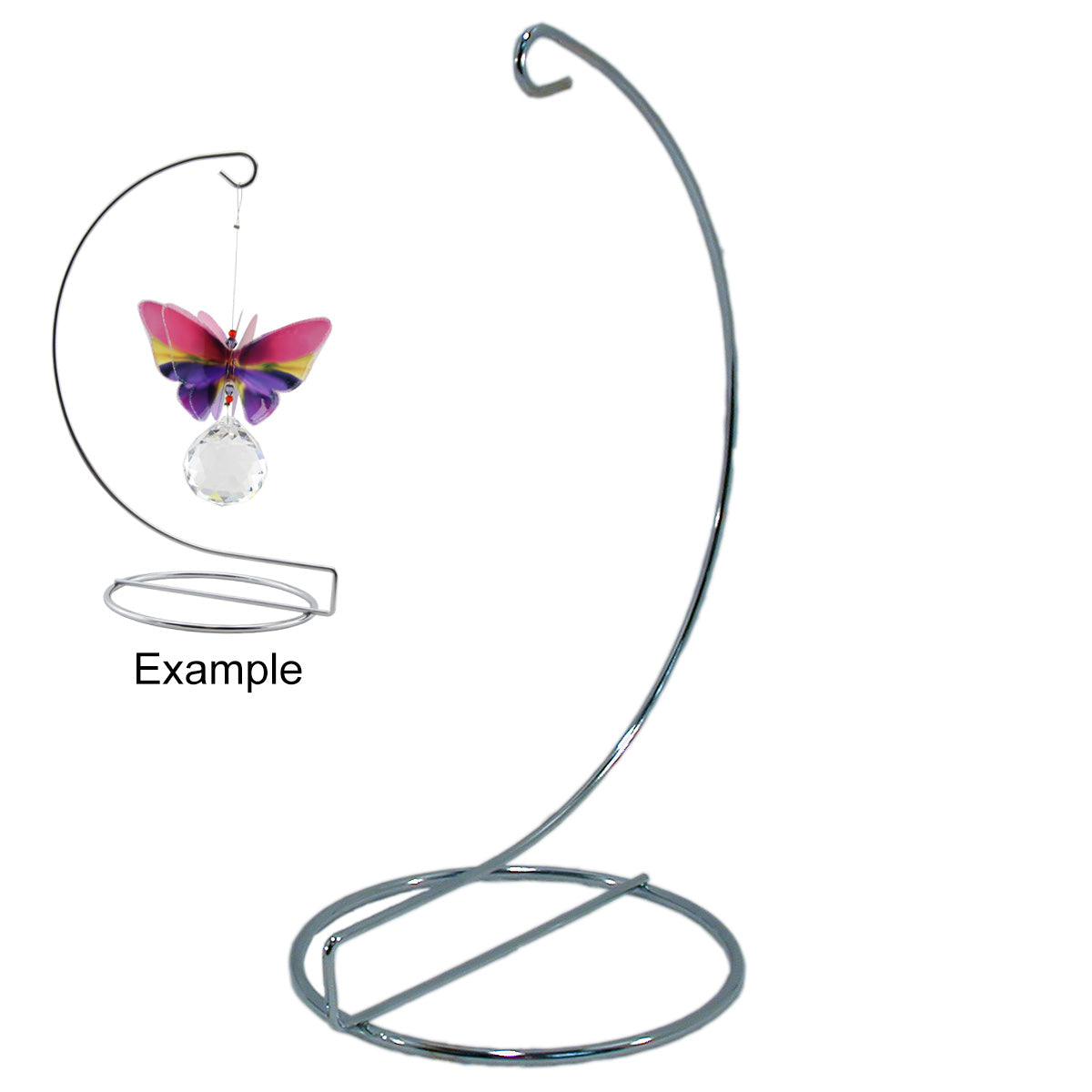 Silver Metal Display Stand – 22cm