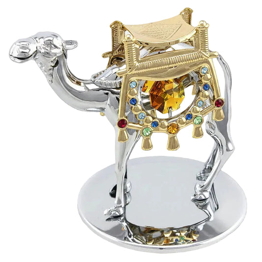 Crystocraft Camel Ornament with Bohemia Crystals