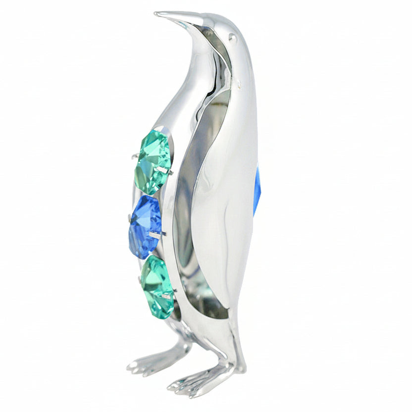 Crystocraft Penguin Ornament with Bohemia Crystals