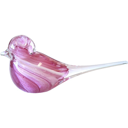Glass Dove Figurine